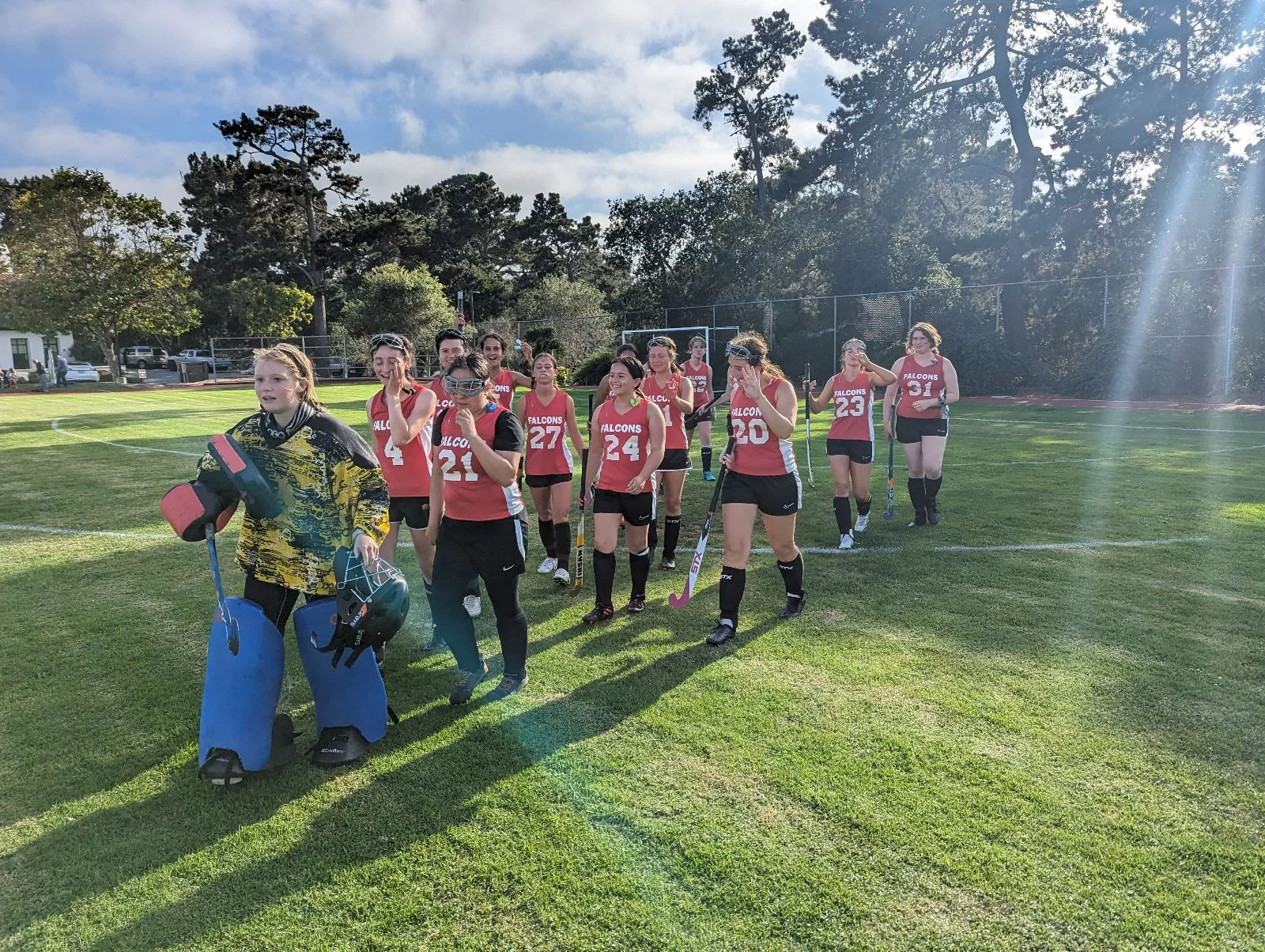 girls field hockey team