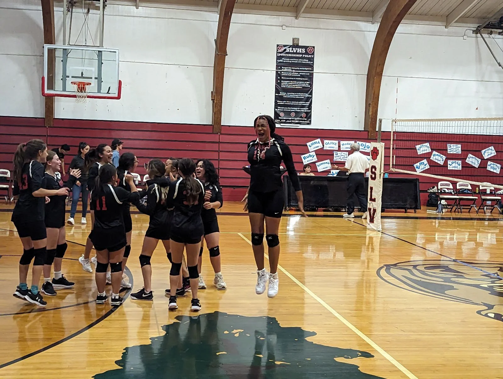 girls volleyball team