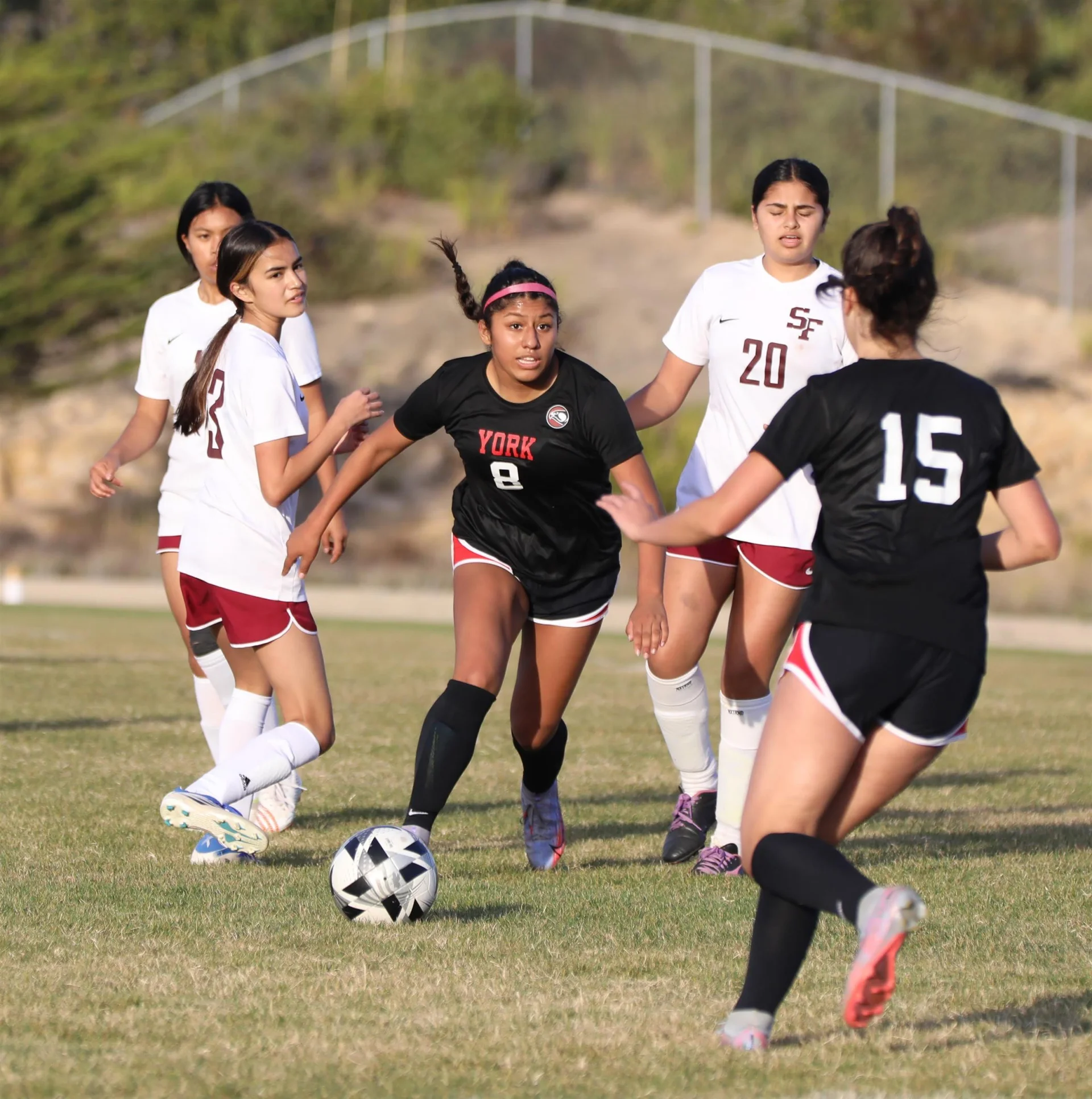 girls soccer game