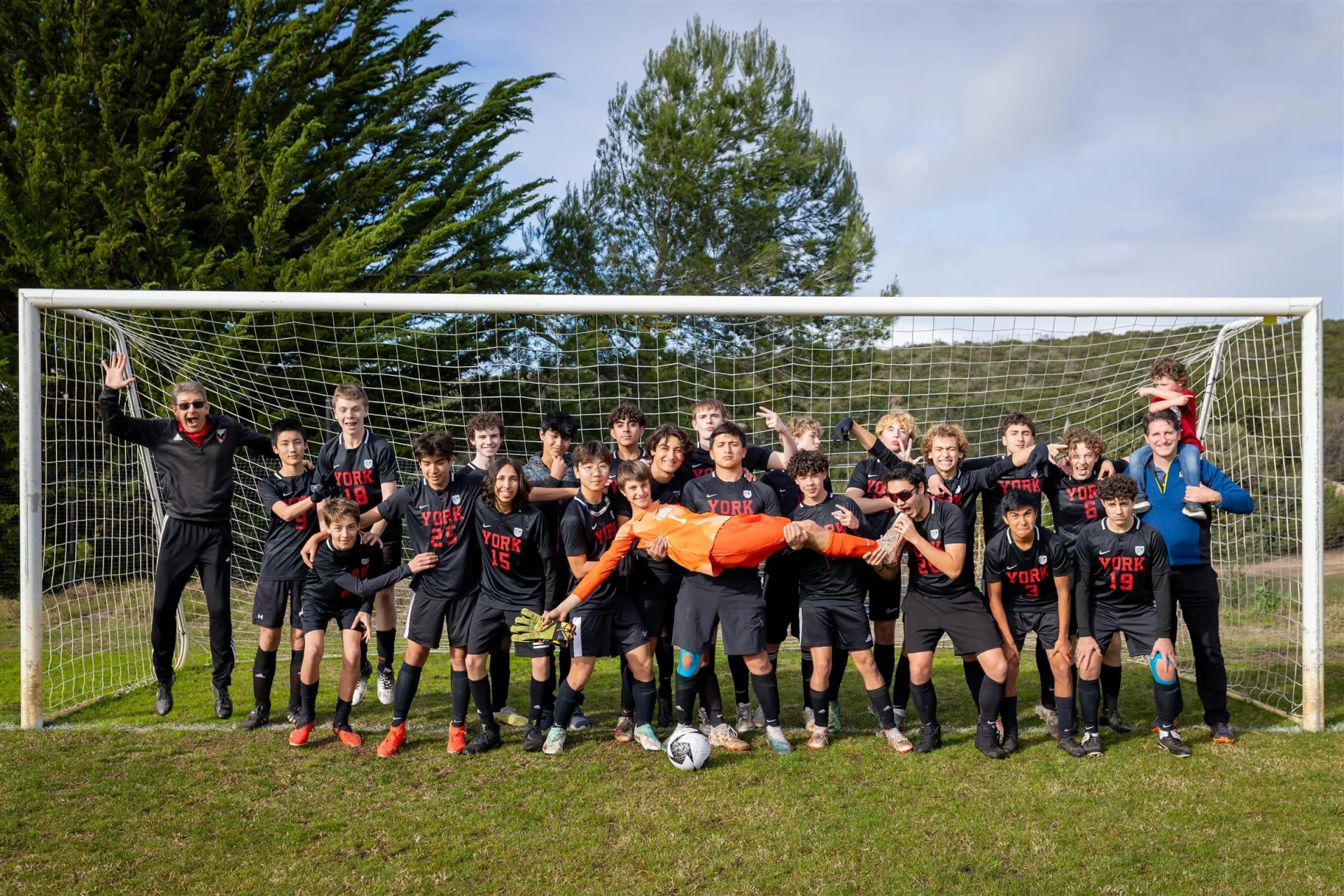 York boys soccer team