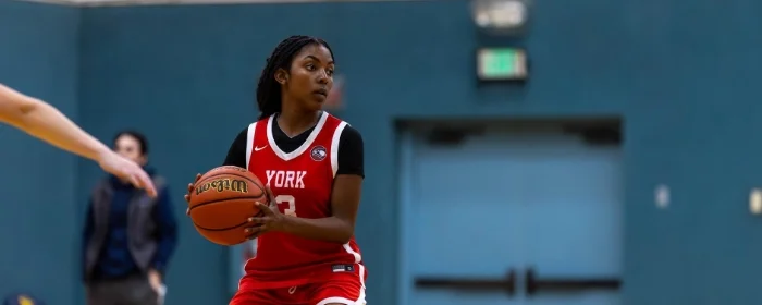 York girls basketball player